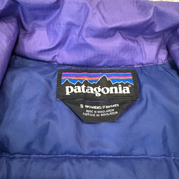 Patagonia Women's Vibrant Purple Puffer Jacket - Picture 3 of 4